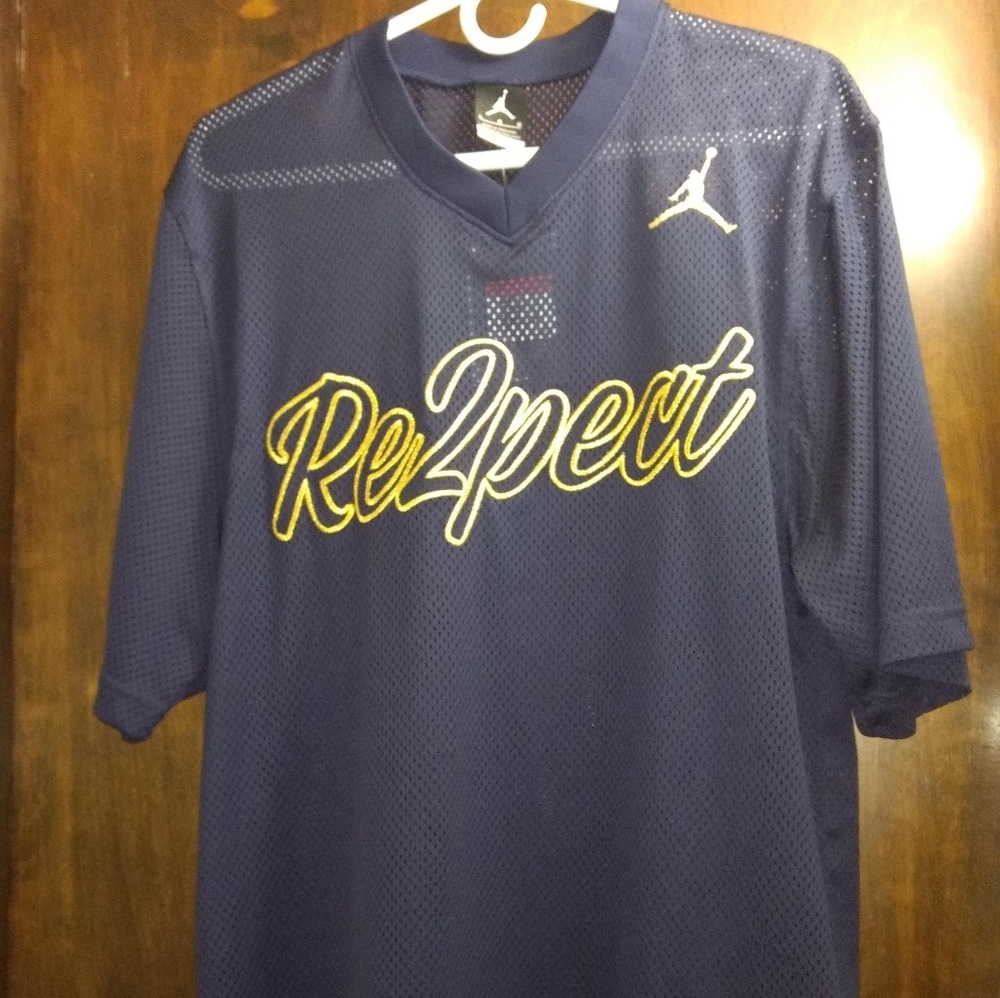 Jordan Jeter Re2pect Dri-Fit Jersey Men's Large